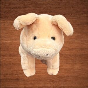 TY BEANIE BUDDY WILBUR THE PINK PIG /CHARLOTTES WEB PLUSH ANIMAL